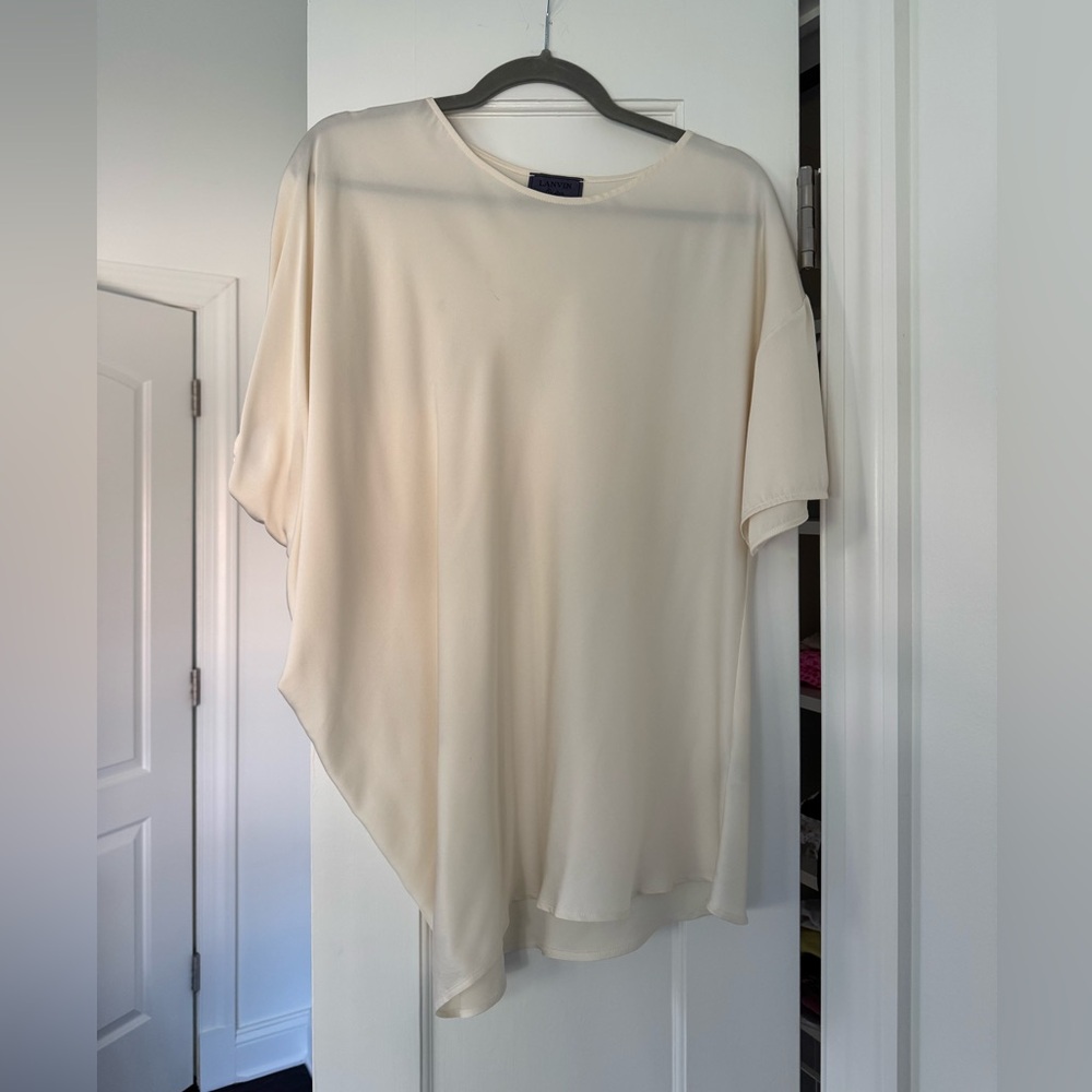 LANVIN Elegant Cream Women's Top